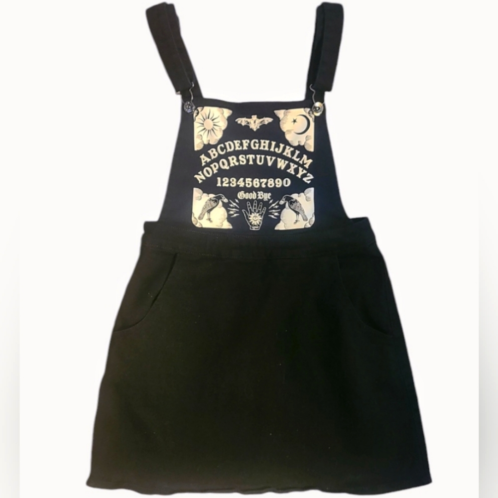 Spirit Board Denim Skirtall from Hot Topic
